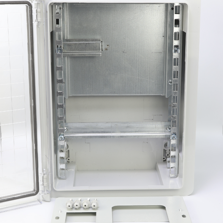 Корпус пластиковий 300x400x170 під 1-фазний ліч. та 15 мод. з проз. дв. IP65 TAKEL